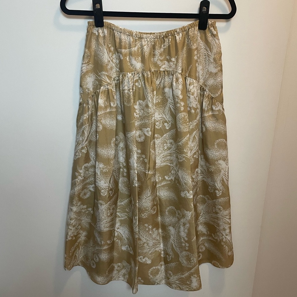 Vince Silk Midi Skirt, Size Small, NWOT
